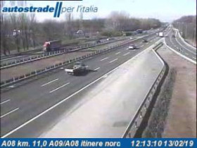 Imagen de vista previa de la cámara web Lainate - Traffic A08 - KM 11,0